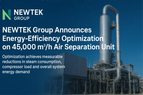 NEWTEK Grupa najavljuje{0}}optimizaciju energetske efikasnosti na jedinici za...